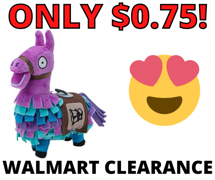 Fortnite Loot Llama Plush Walmart Clearance!