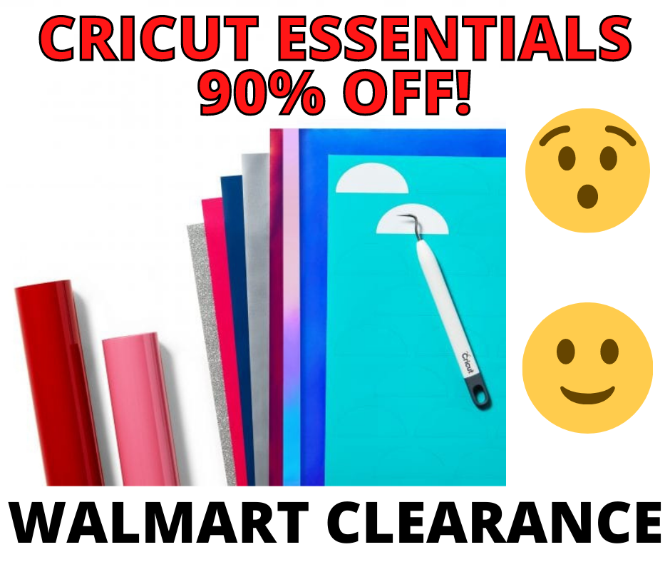 Cricut Essential Materials Bundle 90% Off at Walmart!