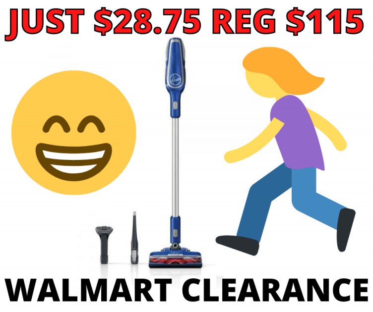 Hoover IMPULSE Cordless Stick Vacuum Cleaner Walmart Clearance!