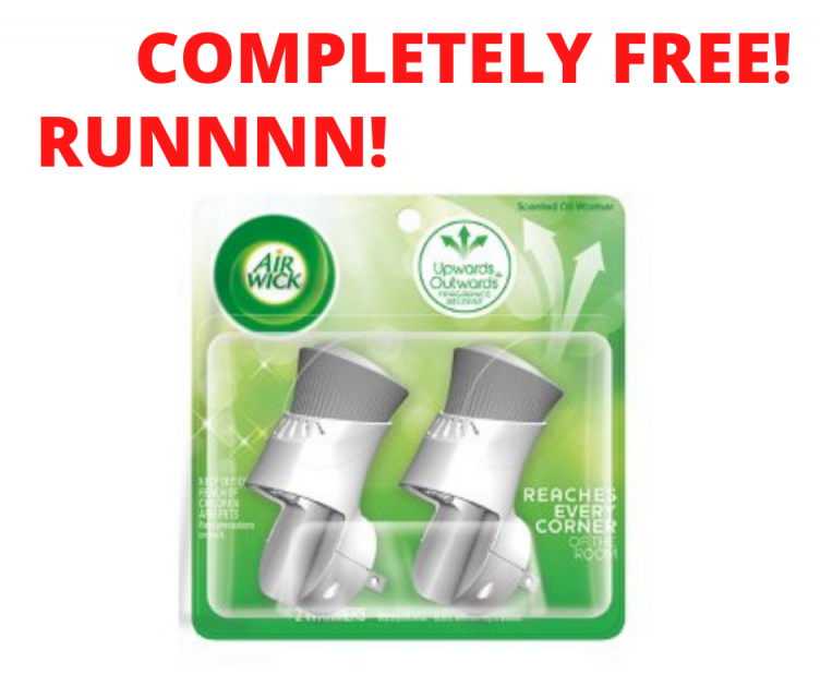 Completely Free AIR WICK Scented Oil Warmers at Kroger