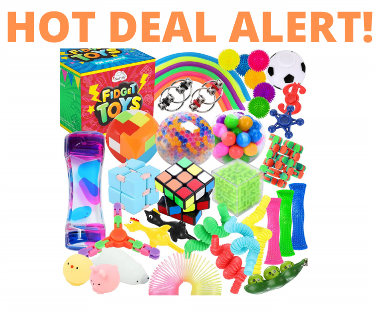 HUGE Fidget Toy 40 Piece Set Sale at Amazon!