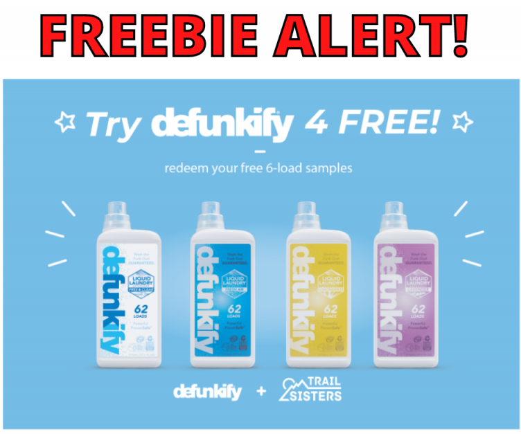 Score 2 FREE Defunkify Laundry Detergents! SHIPS FREE!