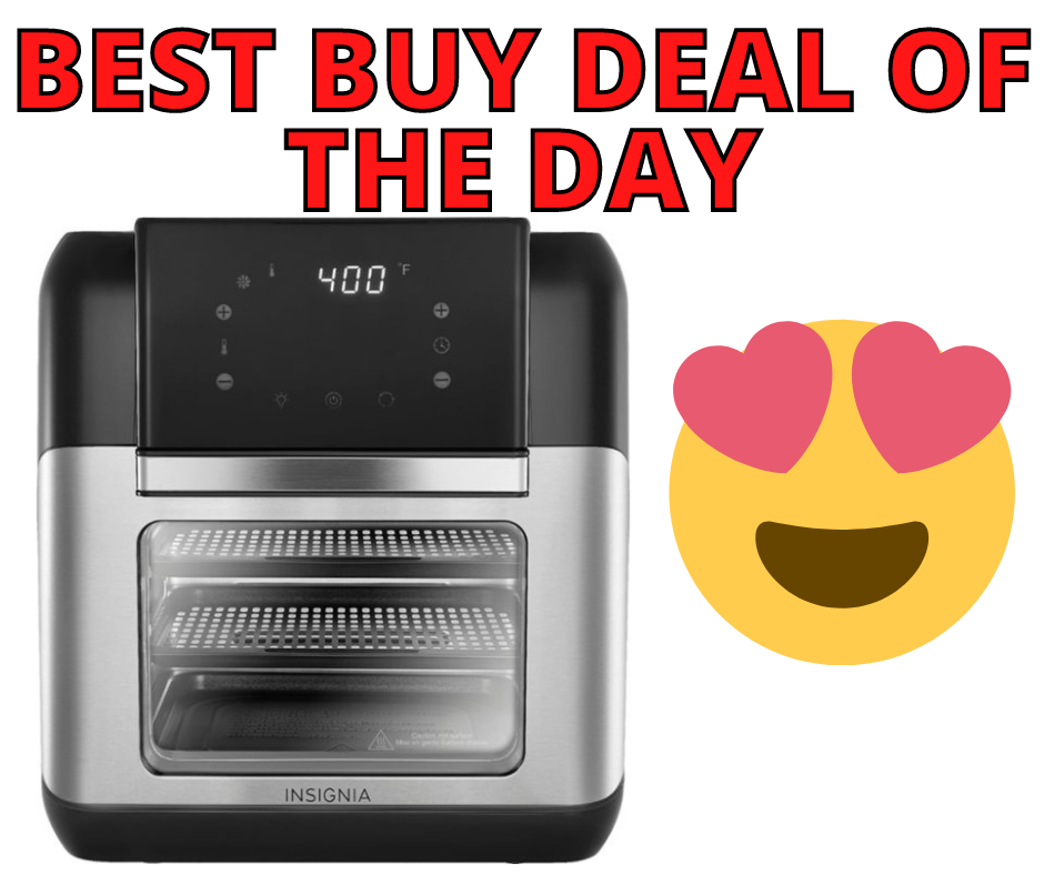 Insignia 10 QT Digital Air Fryer Oven Best Buy Deal of the Day!