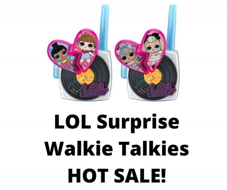 LOL Surprise Walkie Talkies HOT Sale at Walmart!