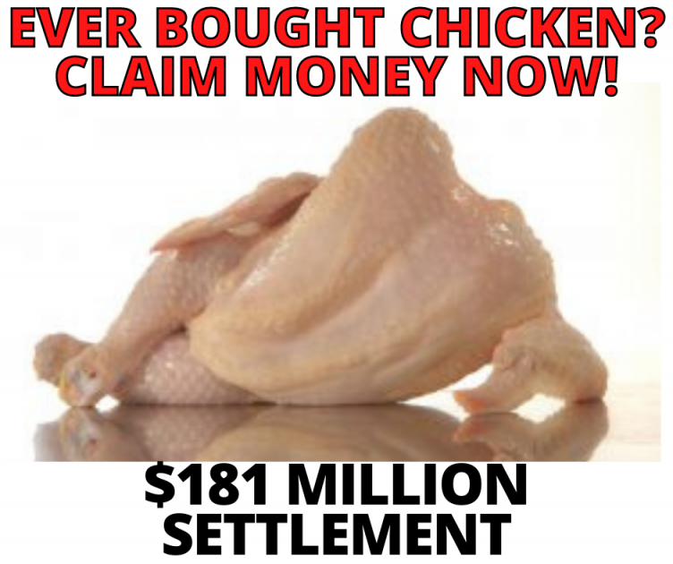 Tyson Chicken Class Action Settlement Settlement! Claim Money Now
