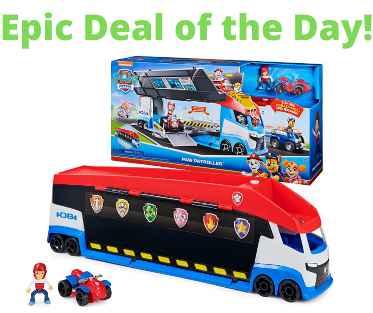 Paw Patrol Transforming Bus Amazon Deal of the Day!