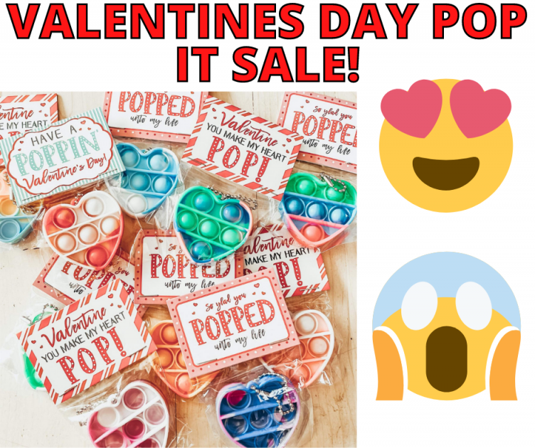 Valentines Day pop Its On Sale Now!