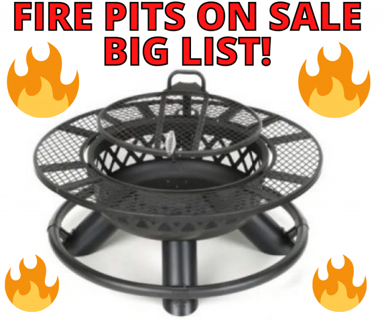 Fire Pit On Sale Online! BIG LIST From Amazon and More