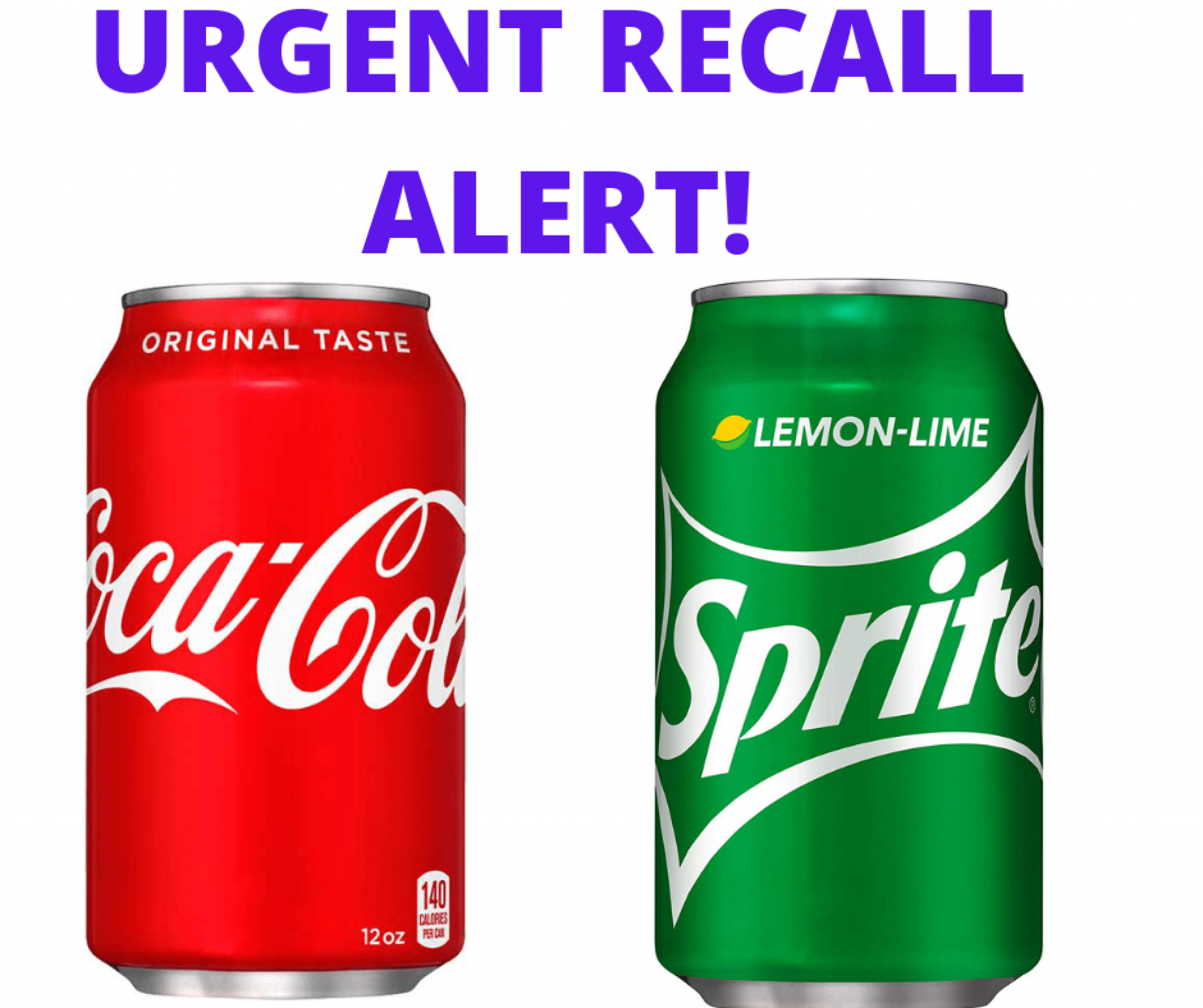 URGENT Coca Cola and Sprite RECALL In All 50 States! Glitchndealz