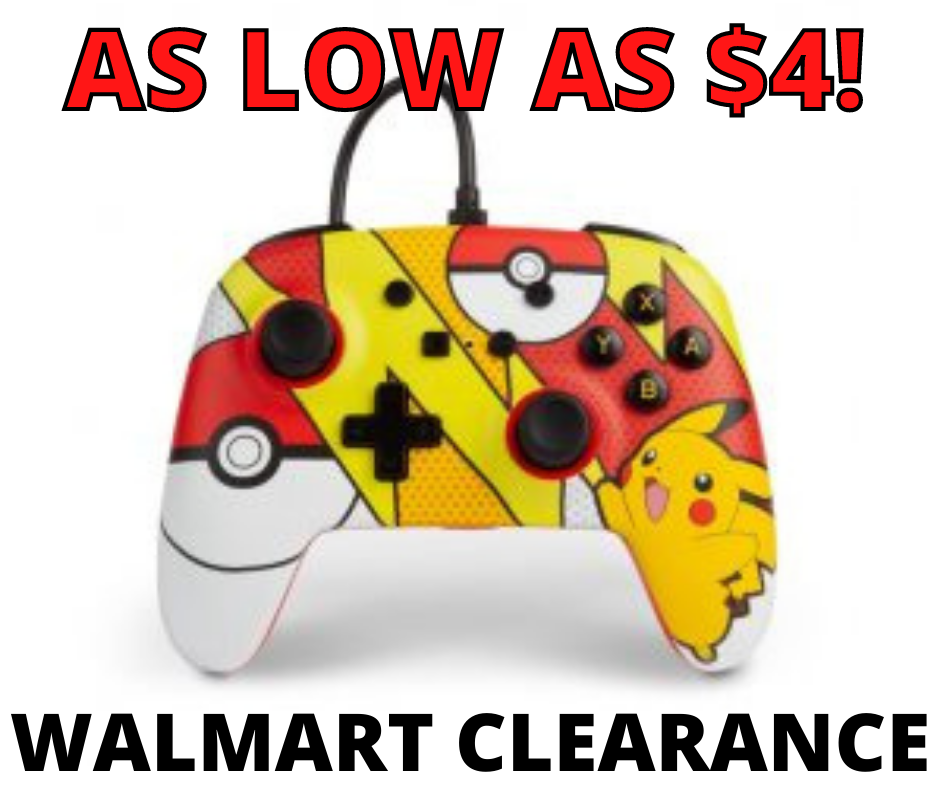 PowerA Nintendo Switch Controllers Walmart Clearance Alert!