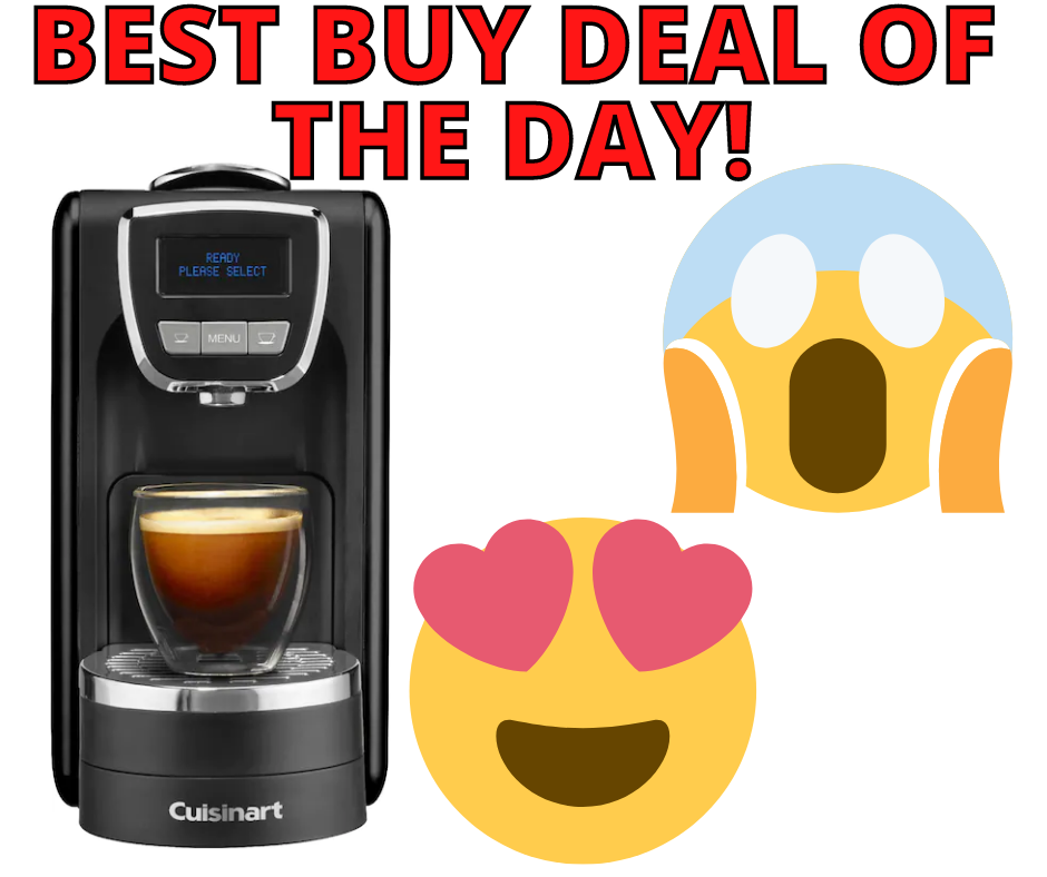 Cuisinart Espresso Maker HOT Best Buy Deal of the Day!
