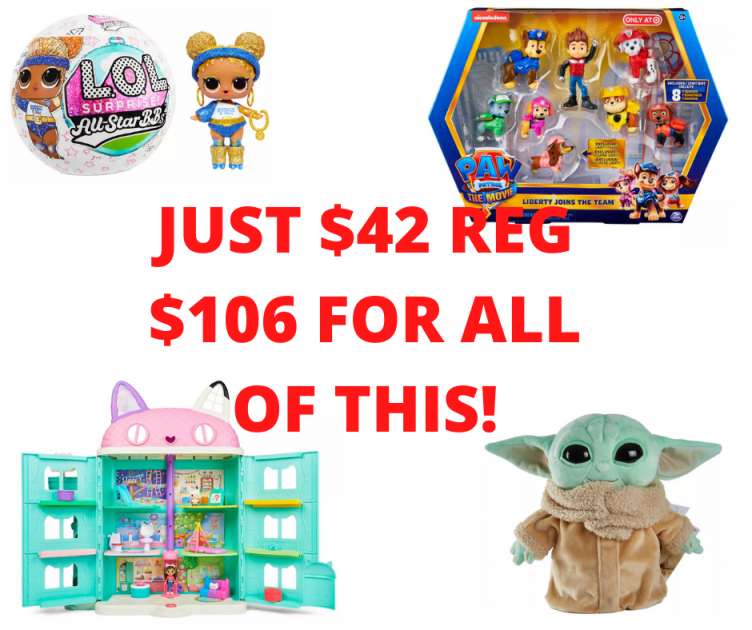 Hot Target Deal! ALL Of This for JUST $42 REG $106! Stacking Offers!