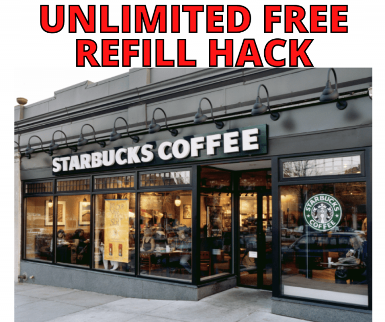 Unlimited FREE Starbucks Drinks Refills! GO NOW!