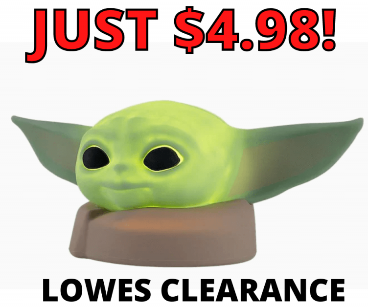 Star Wars Night Light Price Drop at Lowes!