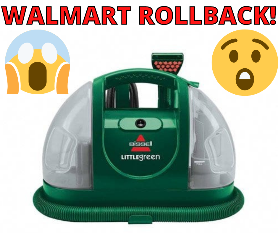 BISSELL Little Green Portable Spot and Stain Cleaner on Walmart Rollback
