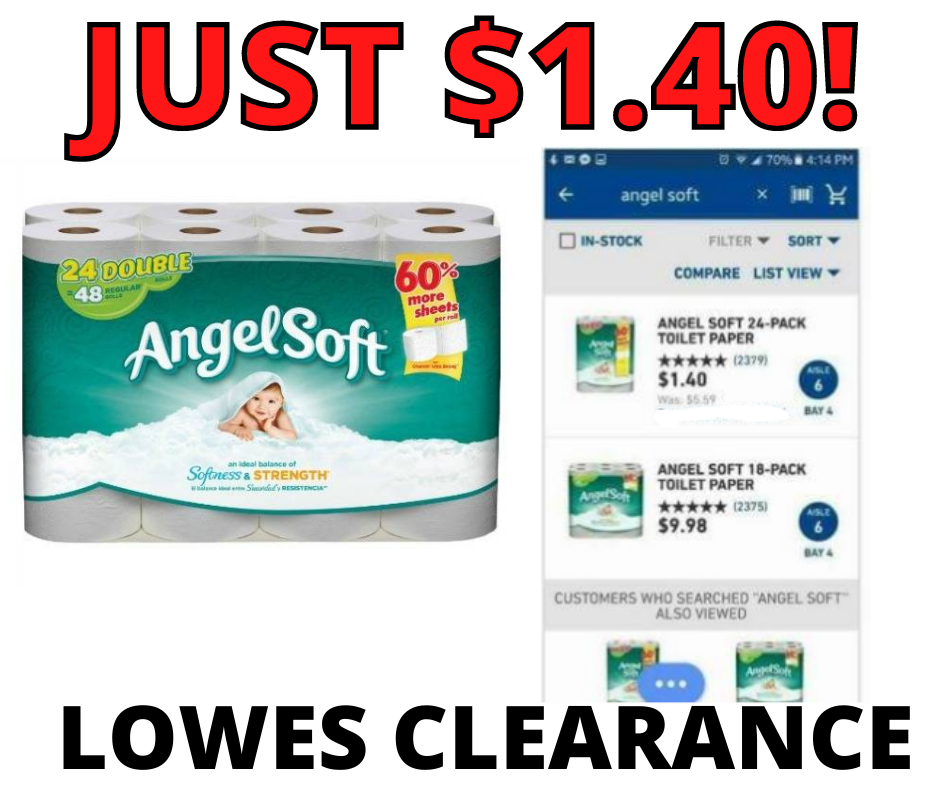 What the WHAT?! Angel Soft Bath Tissue 5¢!