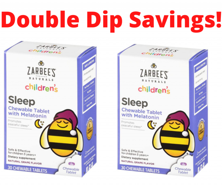 Zarbee’s Naturals Children’s Sleep Supplements Double Dip Savings at Amazon!
