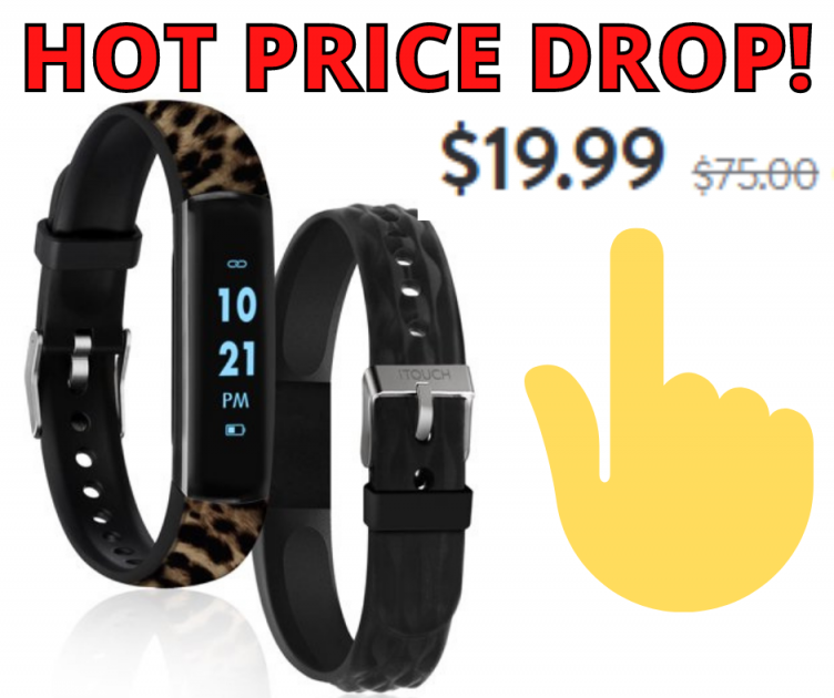 iTouch Slim Fitness Tracker HOT Walmart Price Drop!