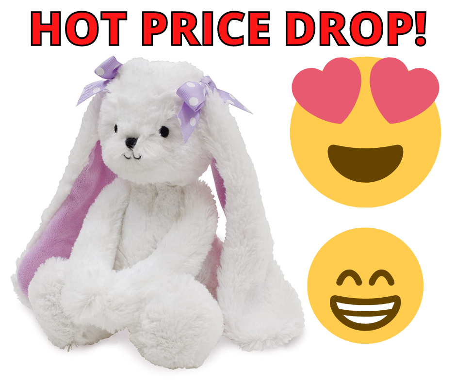 Bedtime Originals Wood Plush Bunny Sasha HOT Amazon Price Drop!