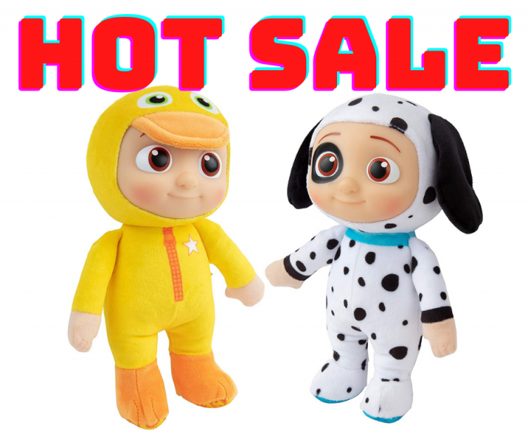 CoComelon JJ Duckie & Puppy Plush HOT Amazon Deal!