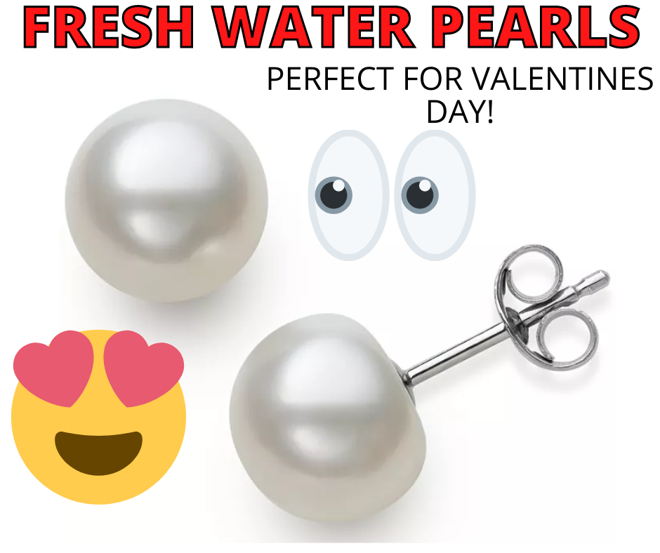 Fresh Water Pearls JUST $9.59 at Macys! Perfect For Valentines!