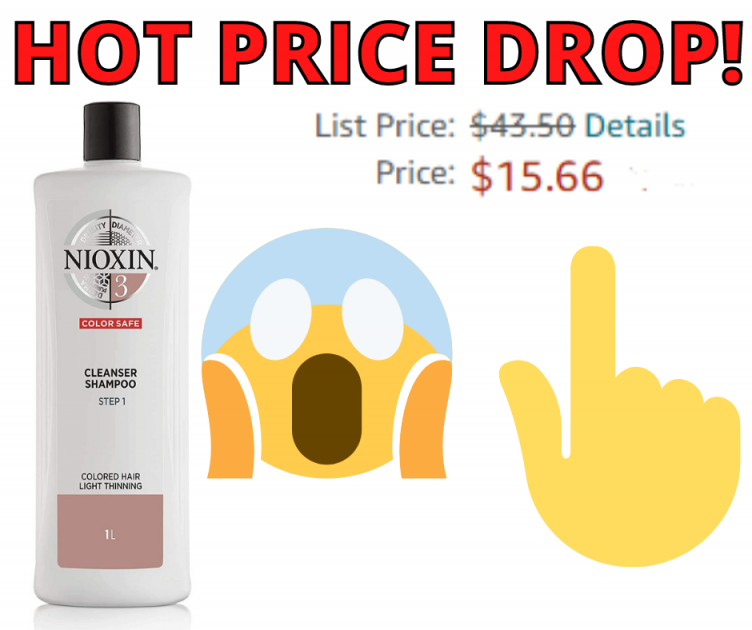 Nioxin Shampoo System Step 1 HOT Amazon Sale!