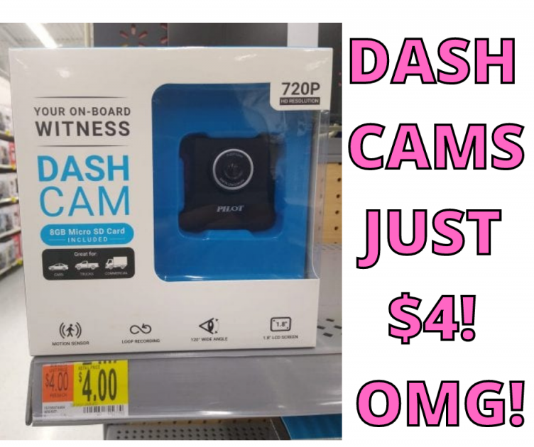 Dash Cam only $4 (reg $15)
