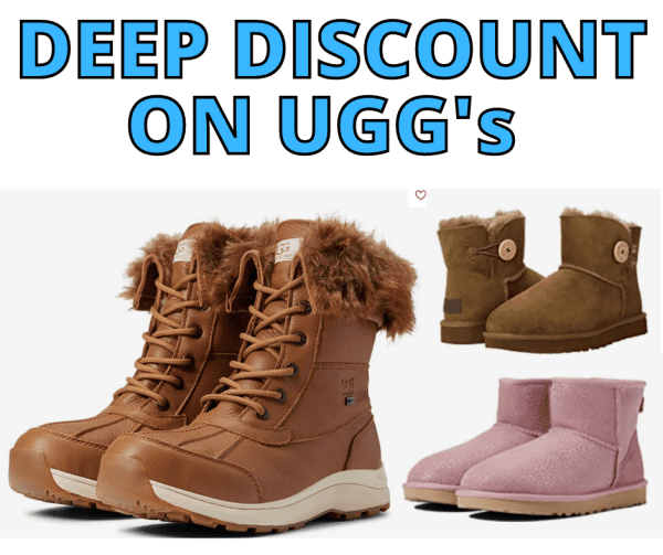 DEEP Discount Un UGGs Dont Miss This Sale