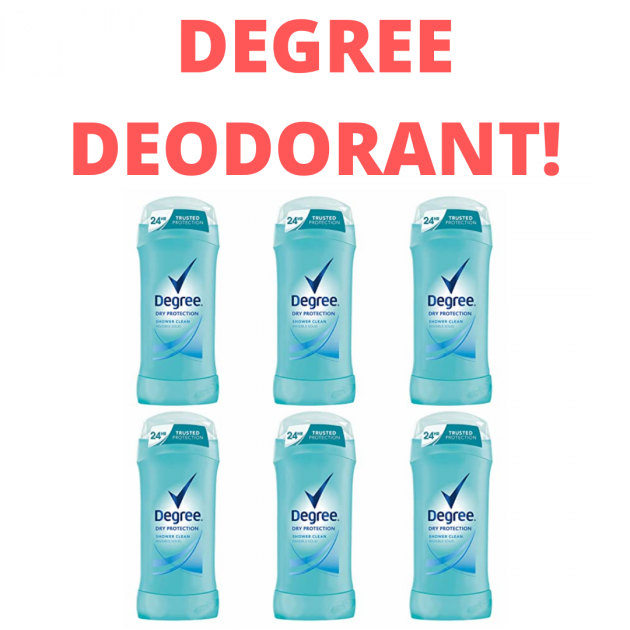 Degree Deodorant On Sale! MAJOR SALE!