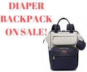 DIAPER BACKPACK ON SALE