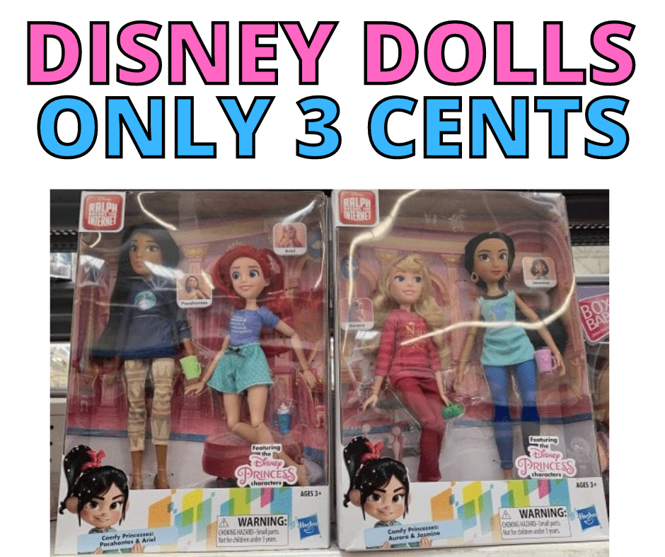 Disney Princess Ralph Breaks The Internet Doll Set Just 03¢!
