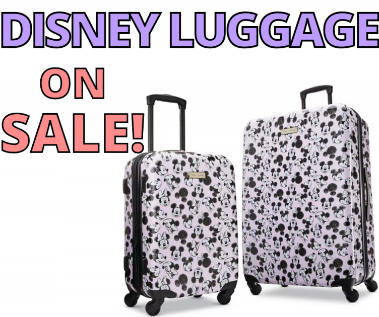 Disney Luggage On Sale At Macy’s!