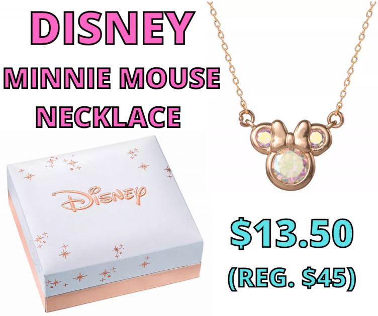 Disney’s Minnie Mouse Necklace! HOT SAVINGS!