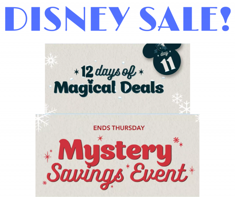 Mystery Savings Event At Shop Disney!