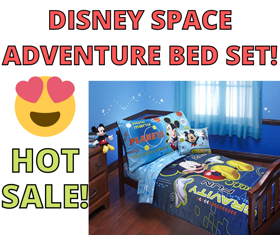 Disney Space Adventure Bed Set! HOT FIND On Amazon!