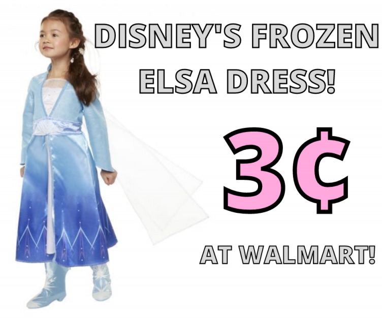 Elsas Dress From Disneys Frozen 2 only 3 cents! HOT FIND!