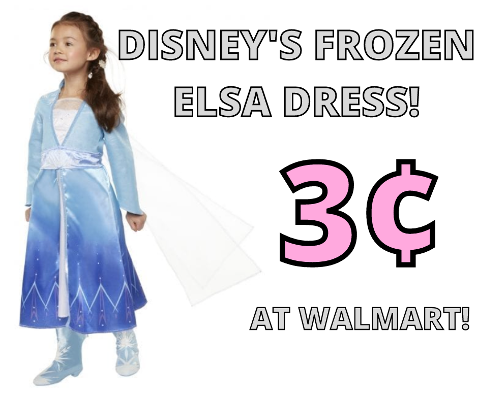 Disney’s Frozen 2 Elsa Dress only 3 cents! HOT FIND!