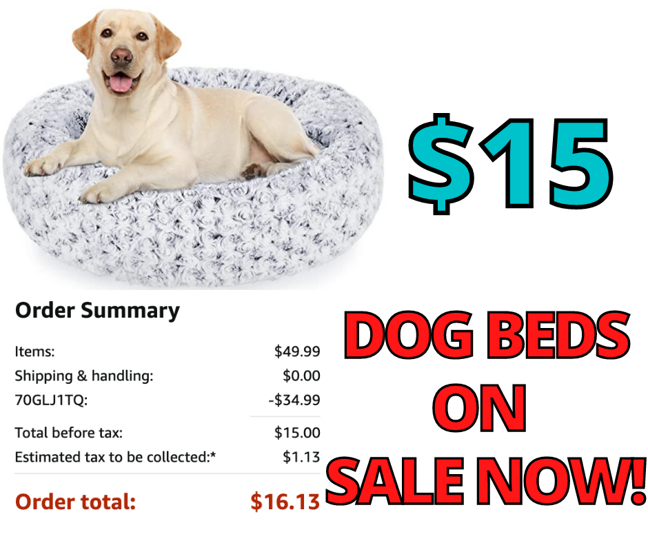 Dog Beds On Sale On Amazon!