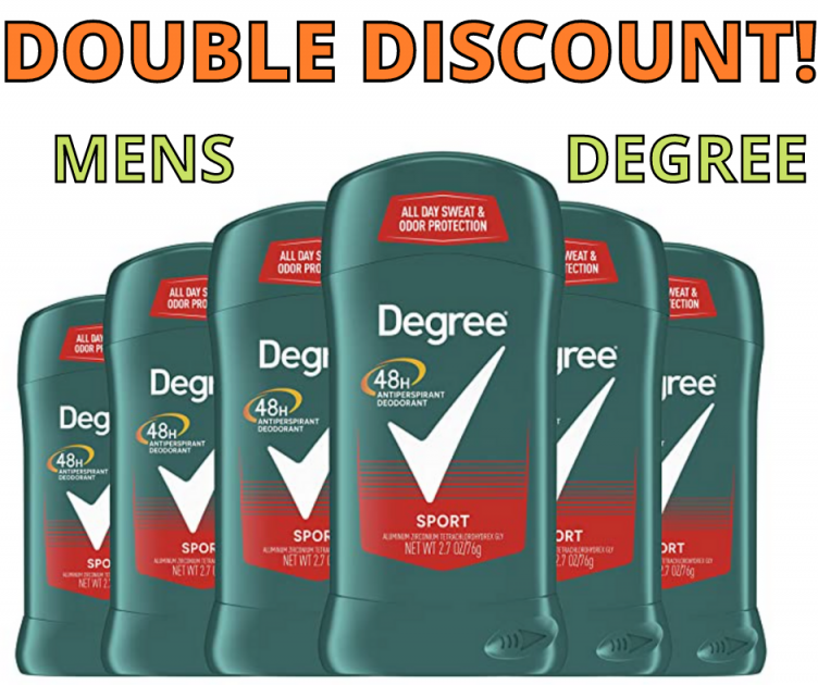 Men’s Degree Deodorant! MAJOR PRICE DROP!