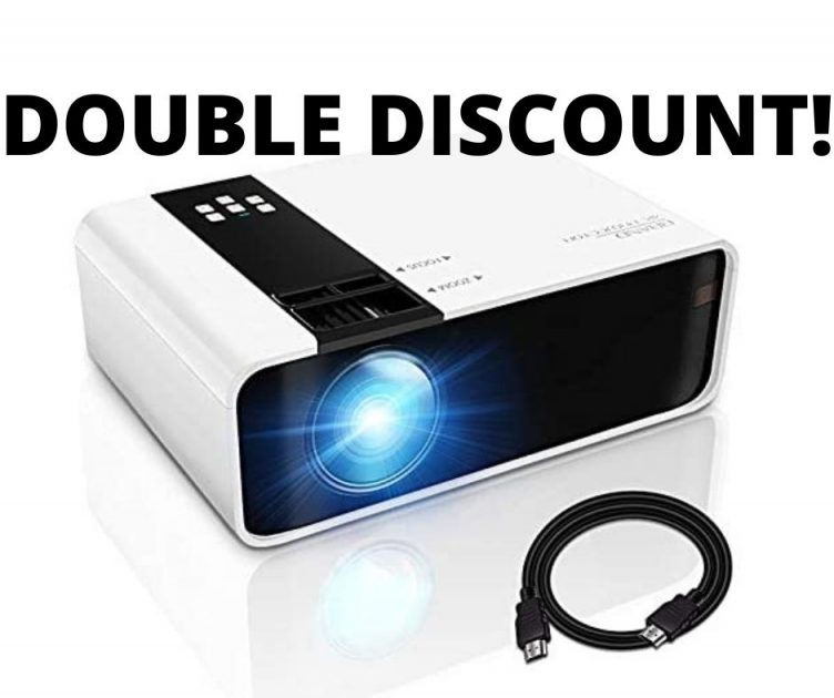 GRC Theater Projector Double Discount Deal On Amazon