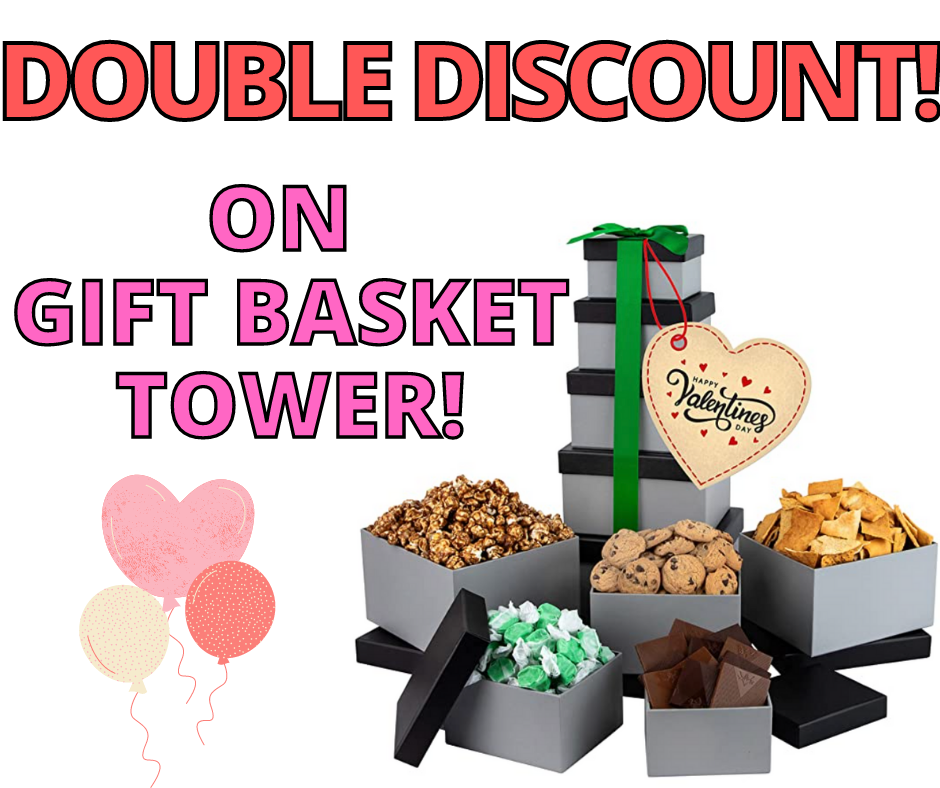 Gift Basket Tower Sale On Amazon! Valentines Gift Idea!