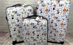 Disney Mickey Mouse 3 Piece Hardside Spinner Luggage Set