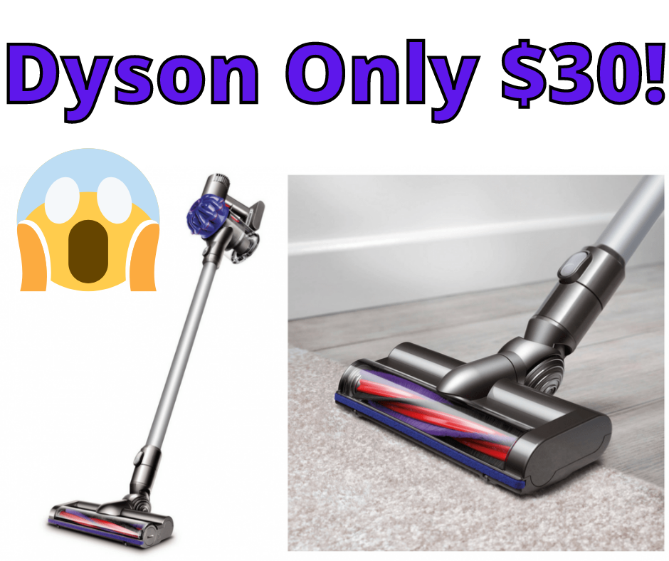 Dyson V6 Slim Vacuum Only $30!!! (REG $279)