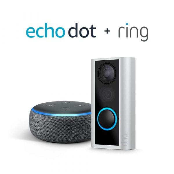 Ring Peephole Cam with FREE Echo Dot (3rd Gen) – PRIME DAY DEAL!!