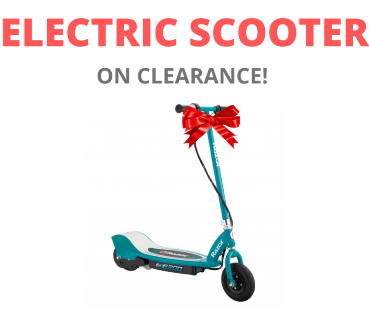 Electric Scooter On Clearance At Walmart!