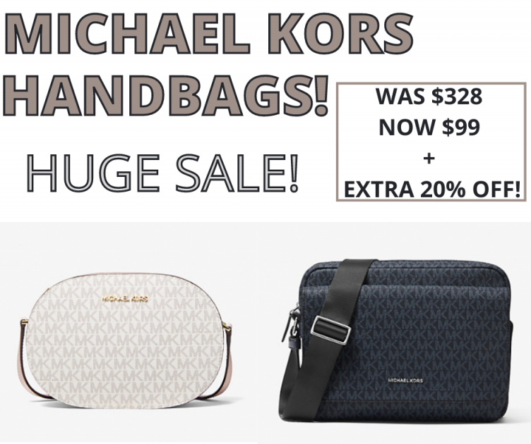 Michael Kors Handbags On Double Discount!