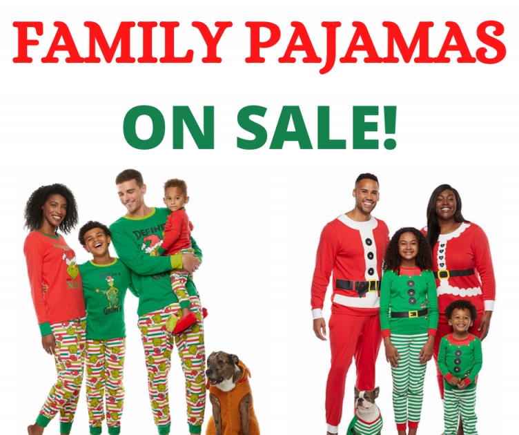 Family Pajamas On Double Discount!