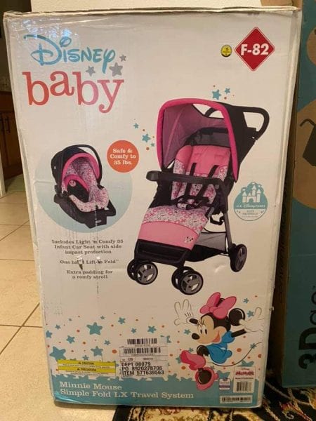 Disney Minnie Mouse Travel System Only $40 At Walmart