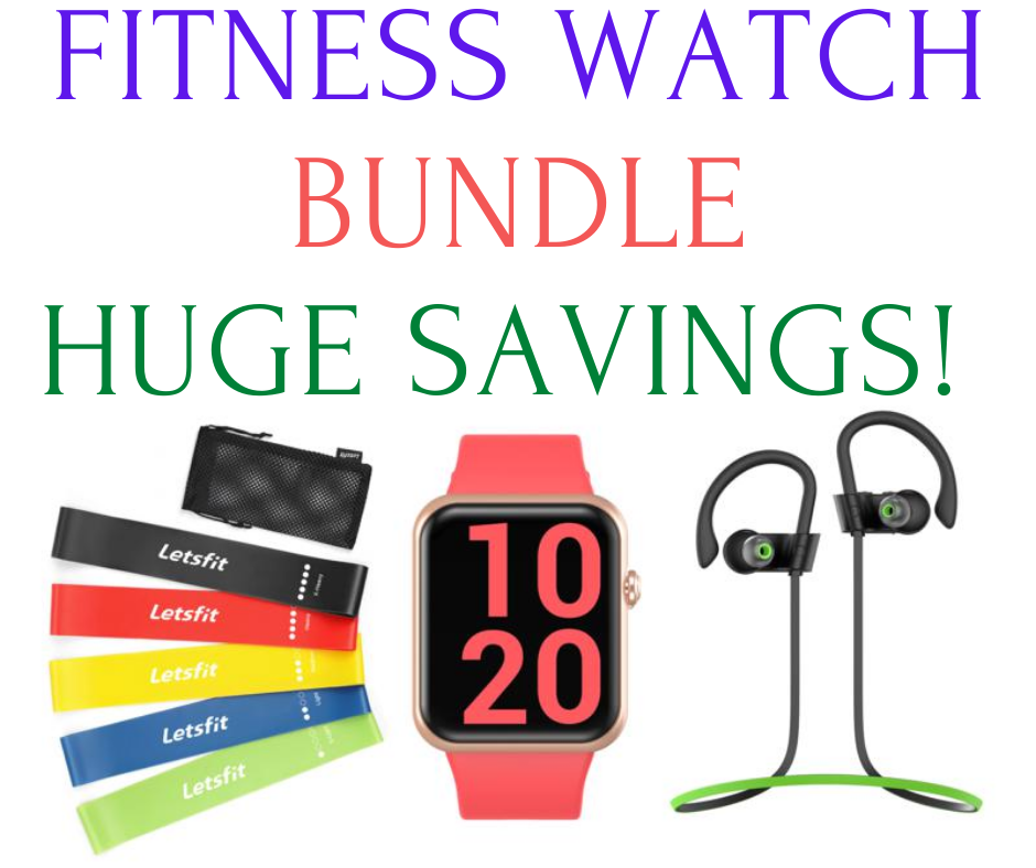 FITNESS WATCH BUNDLE HUGE SAVINGS