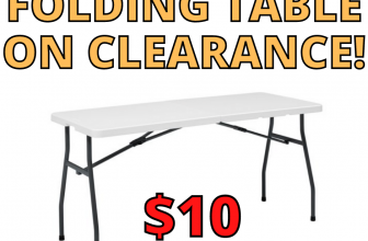 FOLDING TABLE ON CLEARANCE